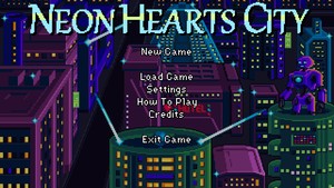 Neon Hearts City screenshot