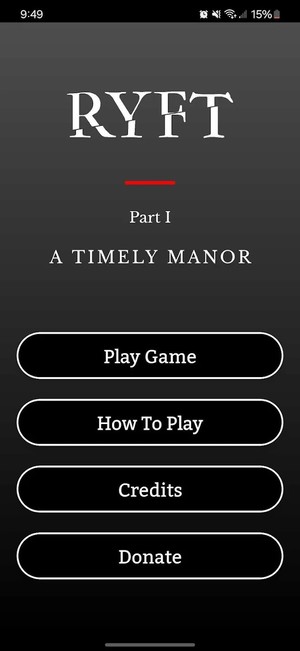 RYFT: A Timely Manor screenshot