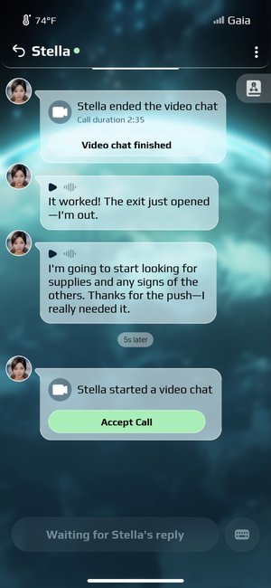 Whispers from the Star screenshot