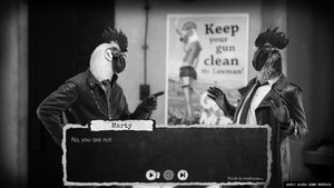 Chicken Police: Into the HIVE! screenshot