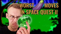 Worst dick moves in Space Quest II