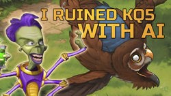 I ruined King's Quest V with AI