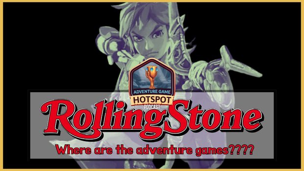 Rolling Stone's Top 50 – Where are the adventure games?